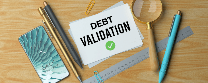 what is proof of debt validation